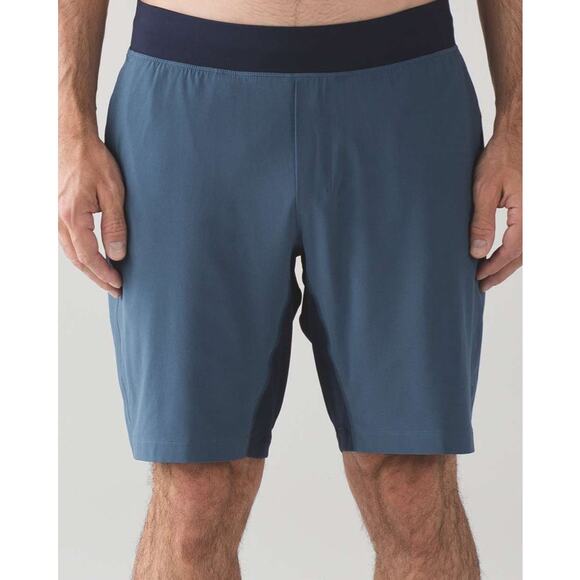 Lululemon T.H.E. Short Luxtreme  9" Shorts Men’s Size XL Iron Blue Performance - Picture 1 of 7